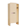 Шкаф для верхней одежды персонала во входную группу из коллекции мебели «НЕГА» (бежевый) - «globural.ru» - Махачкала