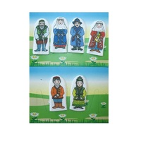 Набор пальчиковых кукол "Семья казахская" - «globural.ru» - Махачкала