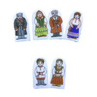 Набор пальчиковых кукол "Семья казаков" - «globural.ru» - Махачкала