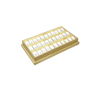 Английский алфавит на пластиковых табличках. Синий. Печатные буквы. 20/20 штук - «globural.ru» - Махачкала