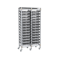 Стеллаж мобильный 2-х секционный для учебных наборов и цифровых лабораторных комплексов SenseDisc - «globural.ru» - Махачкала