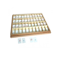 Прописной алфавит на пластиковых табличках. Синий/красный - «globural.ru» - Махачкала