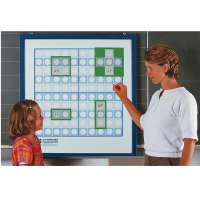 Магнитный плакат "Сотенный квадрат". (Серия "От 1 до 100") с методическими рекомендациями - «globural.ru» - Махачкала