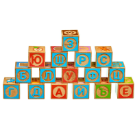 Кубики "Русский алфавит с тиснением" - «globural.ru» - Махачкала