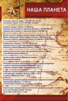 Стенд "Наша планета" - «globural.ru» - Махачкала