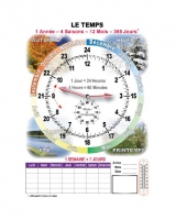 Le temps. Учебно наглядные пособия по французскому языку - «globural.ru» - Махачкала