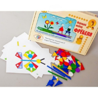 Игровой набор Фребеля "Конструктор плоскостной-3" (Серия "Эксперимент") - «globural.ru» - Махачкала