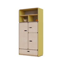 Рабочий стеллаж для специалиста из коллекции «НЕГА» (желтый) - «globural.ru» - Махачкала