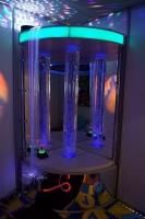 Релаксационный уголок «Отражение» с пузырьковой колонной и фиберволокном - «globural.ru» - Махачкала