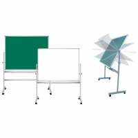 Доска аудиторная поворотная магнитная комбинированная полимерная - «globural.ru» - Махачкала