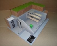 Макет встроенного противорадиационного укрытия (маленький вариант) - «globural.ru» - Махачкала