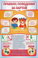 Стенд "Правила поведения за партой" - «globural.ru» - Махачкала