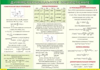 Таблица Дифференциальное исчисление 1000*1400 винил - «globural.ru» - Махачкала