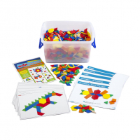 Мозаика "Геометрические фигуры". Набор для класса - «globural.ru» - Махачкала