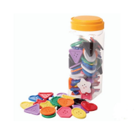 Игра на сенсомоторное развитие "Большие цветные пуговицы" - «globural.ru» - Махачкала