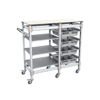 Тележка 2-х секционная для учебных наборов и цифровых лабораторных комплексов SenseDisc - «globural.ru» - Махачкала