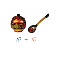 Счетный материал на магнитах "Хохлома" - «globural.ru» - Махачкала