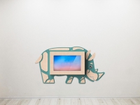 «Носорог» - Декоративная сенсорная панель 32" - «globural.ru» - Махачкала