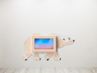 «Медведь» -Декоративная сенсорная панель 32" - «globural.ru» - Махачкала