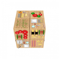 Набор кубиков-бизибордов «Мои друзья» - «globural.ru» - Махачкала