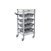 Тележка 1-секционная для учебных наборов и цифровых лабораторных комплексов SenseDisc - «globural.ru» - Махачкала