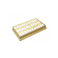 Английский алфавит на пластиковых табличках. Красный. Печатные буквы. 20/20 штук - «globural.ru» - Махачкала