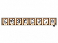 Интерактивный стенд-лента "Выдающиеся путешественники и ученые-географы" адаптивный, с сенсорным пультом управления и планшетом со шрифтом Брайля - «globural.ru» - Махачкала