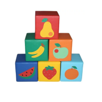 Комплект кубиков "Фрукты" (ВИК) - «globural.ru» - Махачкала
