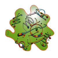 Игровая система "Орнамент с бусинами" (настенная) - «globural.ru» - Махачкала