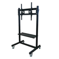 Мобильная напольная стойка для панелей 65-86 дюймов - «globural.ru» - Махачкала