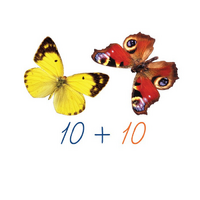 Счетный материал на магнитах "Бабочки-2". - «globural.ru» - Махачкала