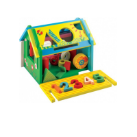 Логическая игрушка домик "Цифры-фигуры" - «globural.ru» - Махачкала