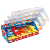 Магнитный конструктор Транспорт "Смешай и собери". Малыш. Комплект на группу 3-5 лет. - «globural.ru» - Махачкала