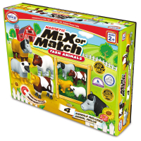 Магнитный конструктор "Смешай и собери". Животные фермы. Стартовый набор - «globural.ru» - Махачкала