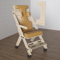 Стул для ребенка с ОВЗ «Новые горизонты» №4 со столешницей коричневый - «globural.ru» - Махачкала