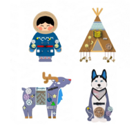 Набор бизибордов "Северная сказка" - «globural.ru» - Махачкала