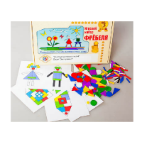 Игровой набор Фребеля "Конструктор плоскостной-4" (Серия "Эксперимент") - «globural.ru» - Махачкала
