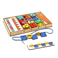 Большой шнуровальный набор для сенсомоторного развития - «globural.ru» - Махачкала