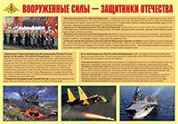 Плакат "Вооруженные Силы – защитники Отечества" - «globural.ru» - Махачкала