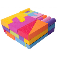 Конструктор мягкий 48 блоков ( вариант 3) - «globural.ru» - Махачкала