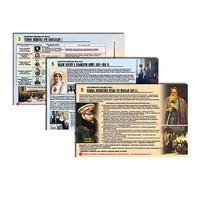 Комплект таблиц по истории раздаточных "История России XIX в." (цвет., лам., 10 штук) - «globural.ru» - Махачкала