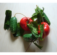 Ветка муляжей "Ассорти" (овощи) - «globural.ru» - Махачкала