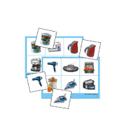 Лото "Бытовая техника" (4 планшета, 24 карточки, цветное, ламинированное) - «globural.ru» - Махачкала