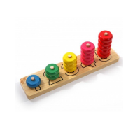 Пирамидки-счет Круги (5 в 1) - «globural.ru» - Махачкала