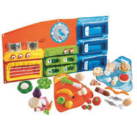 Дидактическое панно "Моя кухня" с комплектом дидактических мягких продуктов (ВИК) - «globural.ru» - Махачкала