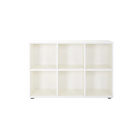 Стеллаж открытый 6 секций белый - «globural.ru» - Махачкала