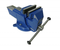 Тиски слесарные ручные с наковальней (160*160), поворотные - «globural.ru» - Махачкала