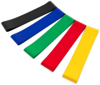 Ленточный эспандер фитнес - резинки набор из 5 штук - «globural.ru» - Махачкала