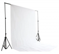 Фон тканевый белый - «globural.ru» - Махачкала