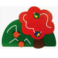 Настенный развивающий модуль "Яблонька" - «globural.ru» - Махачкала